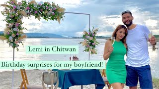 Lemi in Chitwan | David's birthday celebration | Barahi Jungle Lodge