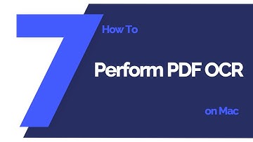 How to Perform PDF OCR on Mac | PDFelement 7