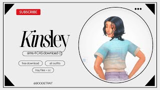 Kinsley Hurtado | A little girly 🦄, a little punk 🎸 Sims 4 CAS & Sim Download