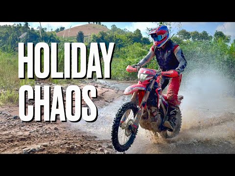 Racing My Mates On Crf300l's In Thailand | Enduro Madness Ep3