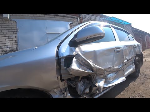 Skoda OCTAVIA Ремонт после сильной аварии Body Repair