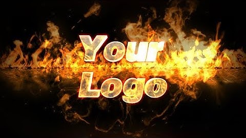 Create a Fire and Smoke Logo Intro Video - MakeWebVideo.com