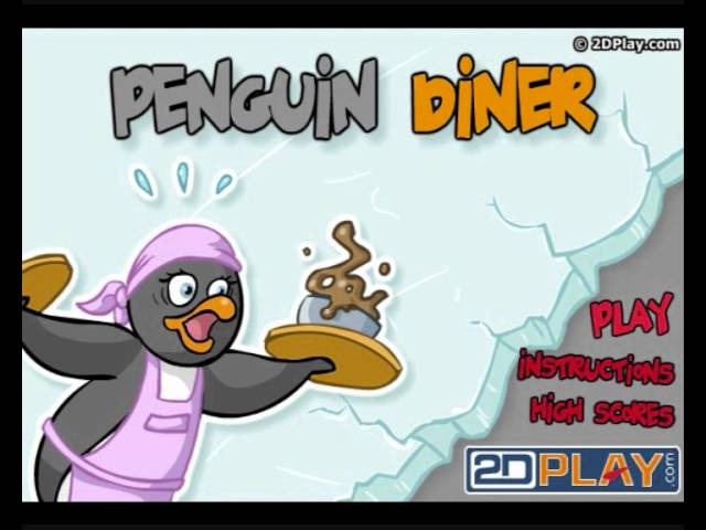 Penguin Diner (Day 4) ,Jogo de Restaurante dos Pinguins 