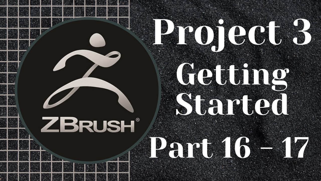 ZBrush | Full Training Course | Project 3 - Lesson 16/17 | Practice ...