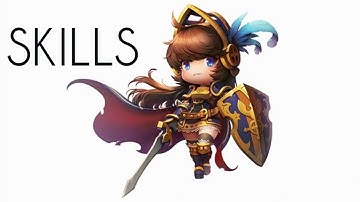 Maplestory2 Knight Skill Animations