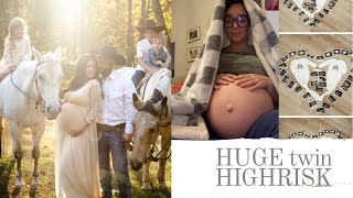 High Risk MULTIPLES Pregnancy Update 33 Weeks HUGE Belly Clean Day in The Life