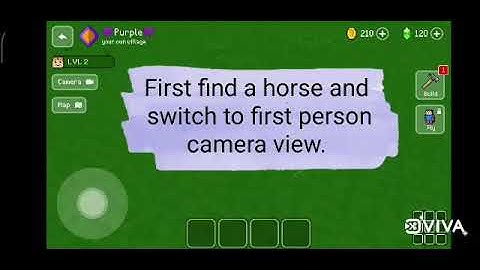 How to ride a horse in Block Craft 3d | Sindhi on Games