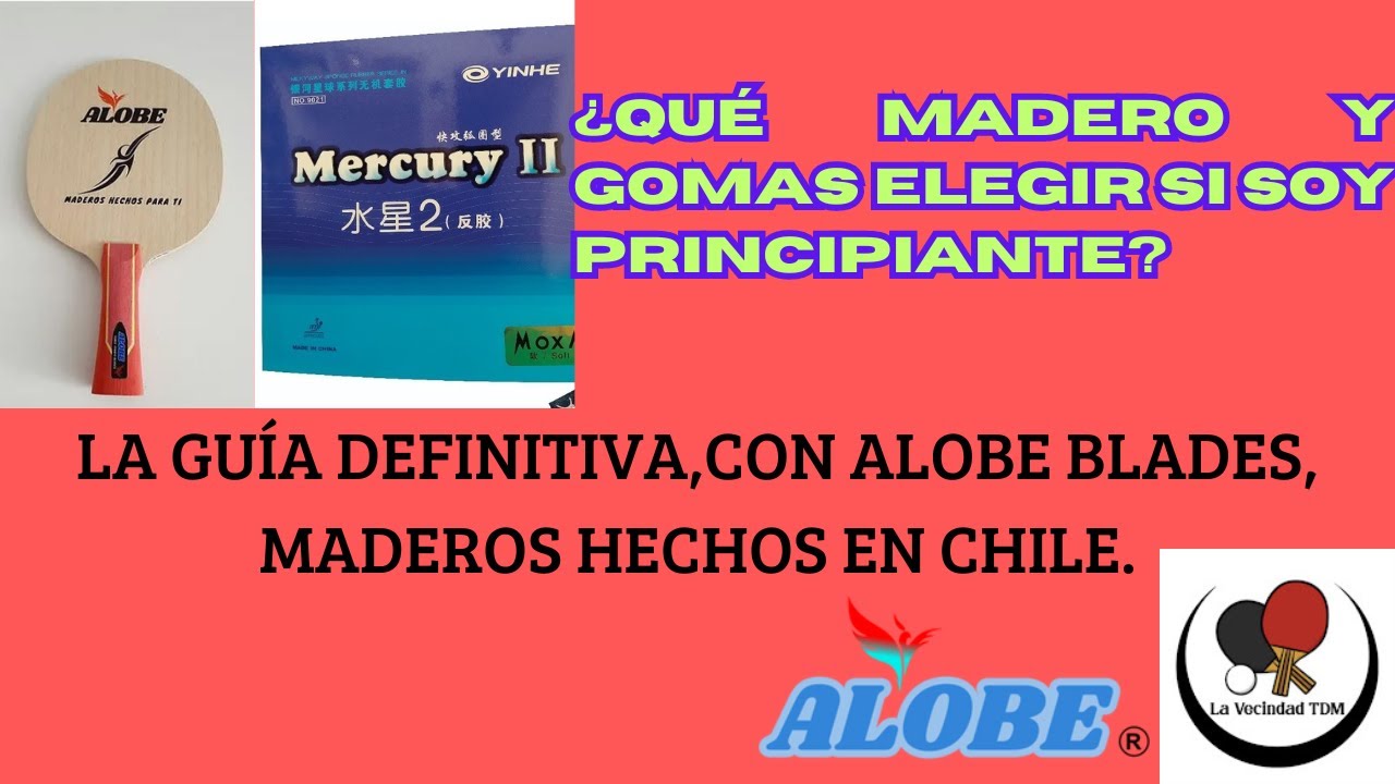 MADEROS DE TENIS DE MESA?☑️¿Cómo elegir mi primer madero?. Entrevista con ALOBEBLADES!!!