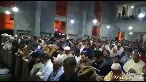 تلاوة مسترسلة من صلاة التراويح بمسجد الحي العصري ببني ملال بصوت صلاح الدين متعبيد المغربي رمضان 2018