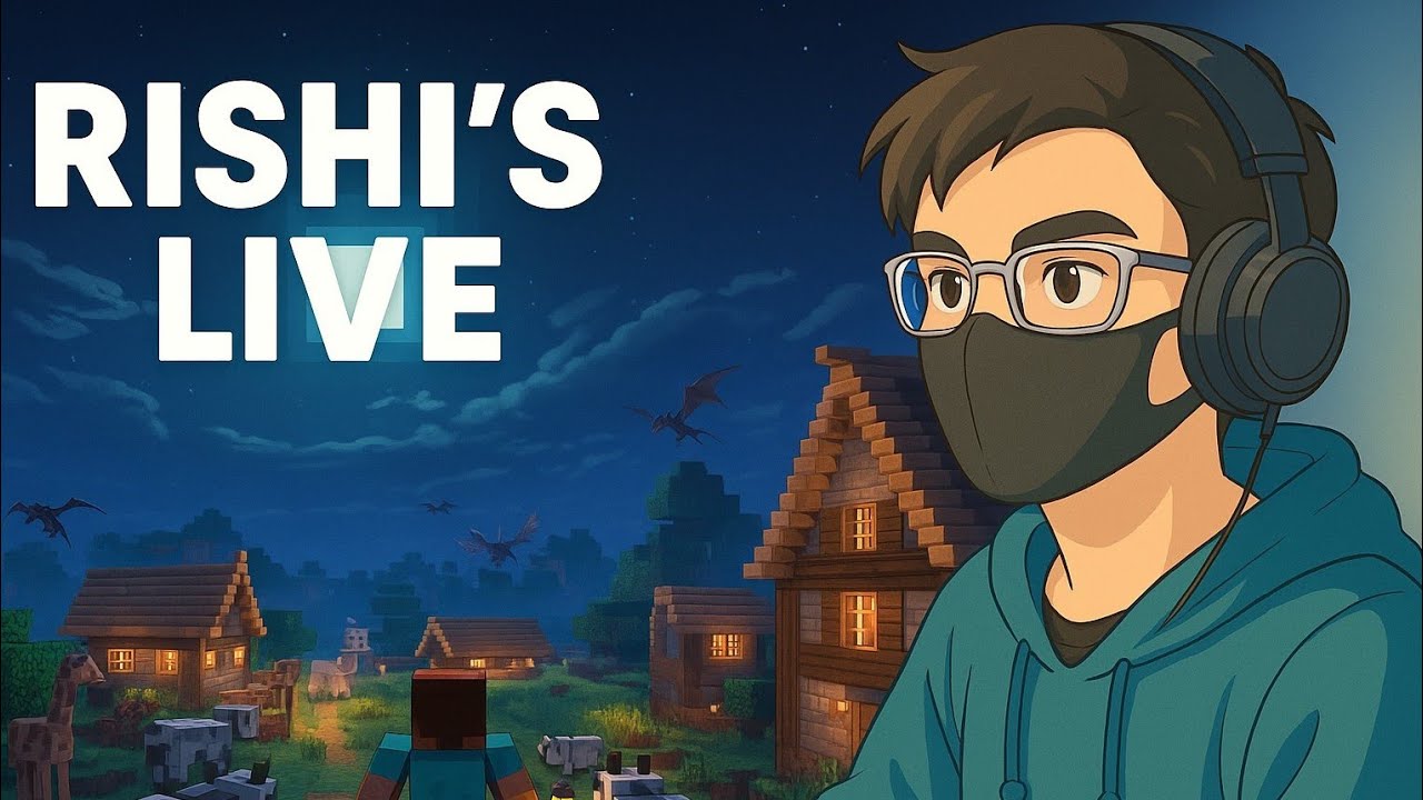 Rishi is live 🤩II building a modern house in worldcraft #gaming # ...