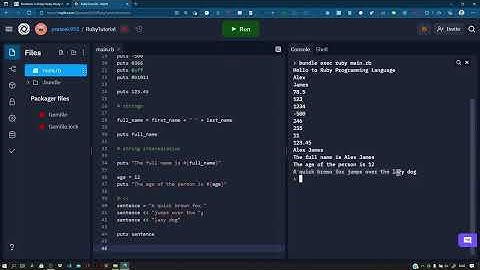 Learn Ruby Programming in 3 hours | FULL COURSE