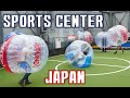 Crazy/Awesome games at Japanese sports center! 外国人グループでラウンドワン