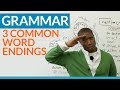 English Grammar - Word Endings - What are suffixes?