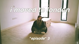 i moved in! | first day as a uni student in london