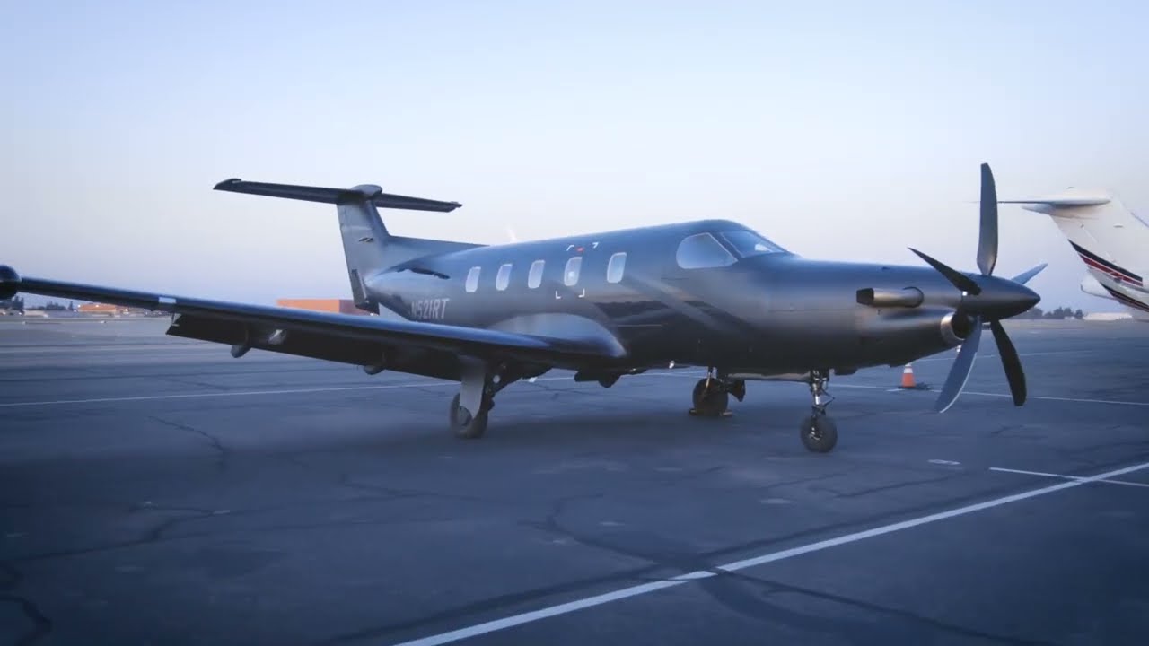 Pilatus PC-12 NGX “Project Black Death” — California