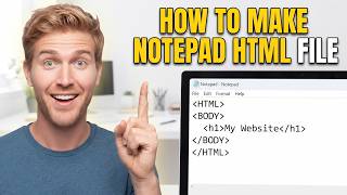 How To MAKE Notepad HTML File (QUICK & EASY) 2026