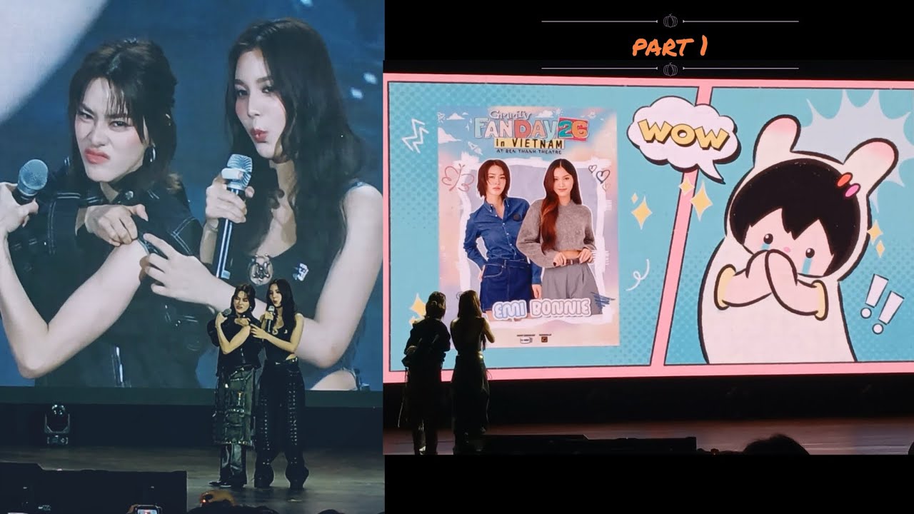 [Fancam] Gmmtv Fanday26 in Vietnam - EmiBonnie 🧡🇻🇳💜 | 251122 《Part 1》