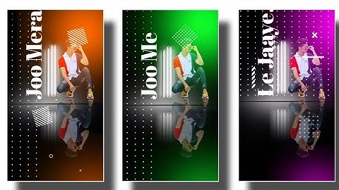 New trending light effect whatsapp status editing || status editing 2020 || status kaise banaye