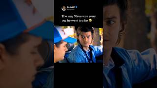 The Way Steve Harrington Was Sorry Cuz He Went Too Far On Dustin