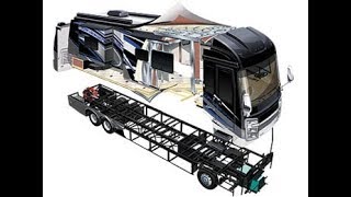 How it's made Motorhome| Prevost bus| RV coachs full factory tour | technology and advance feature