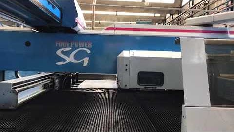 For Sale - FINN POWER - SG6+STS (1996) Punching & Shearing machine with automatic loader