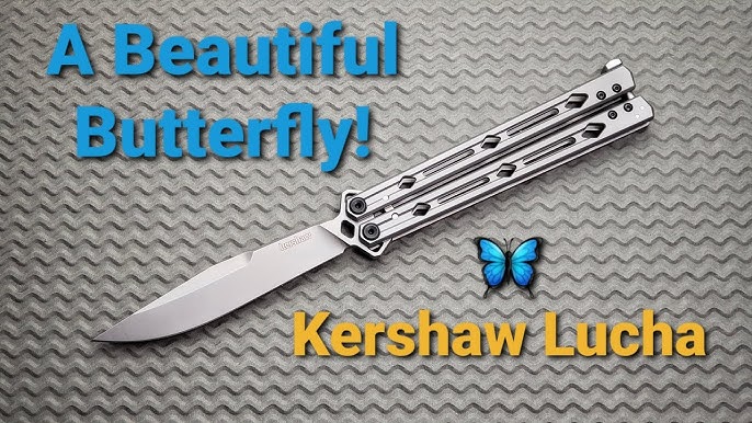 Kershaw Lucha Balisong Butterfly Knife Steel - Blade HQ