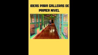 IDEAS INNOVADORAS  PARA INSTALACIONES GALLERAS