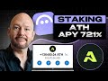 Athena Network Staking – Mythical 721% APY on Aave