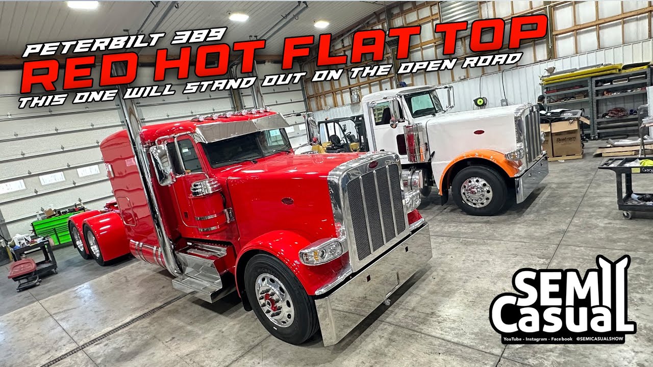 Big Red 2023 Peterbilt 389 YouTube