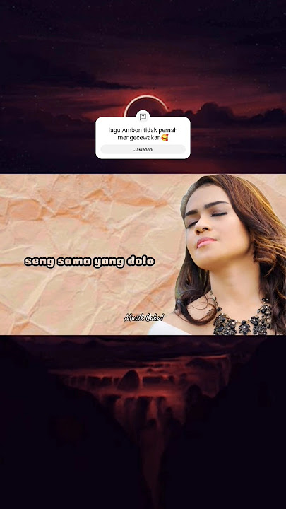 TERLANJUR SAYANG - MITHA TALAHATU #mithatalahatu #terlanjursayang #laguambon
