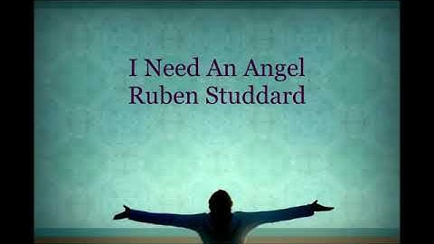 Ruben Studdard - I need an angel