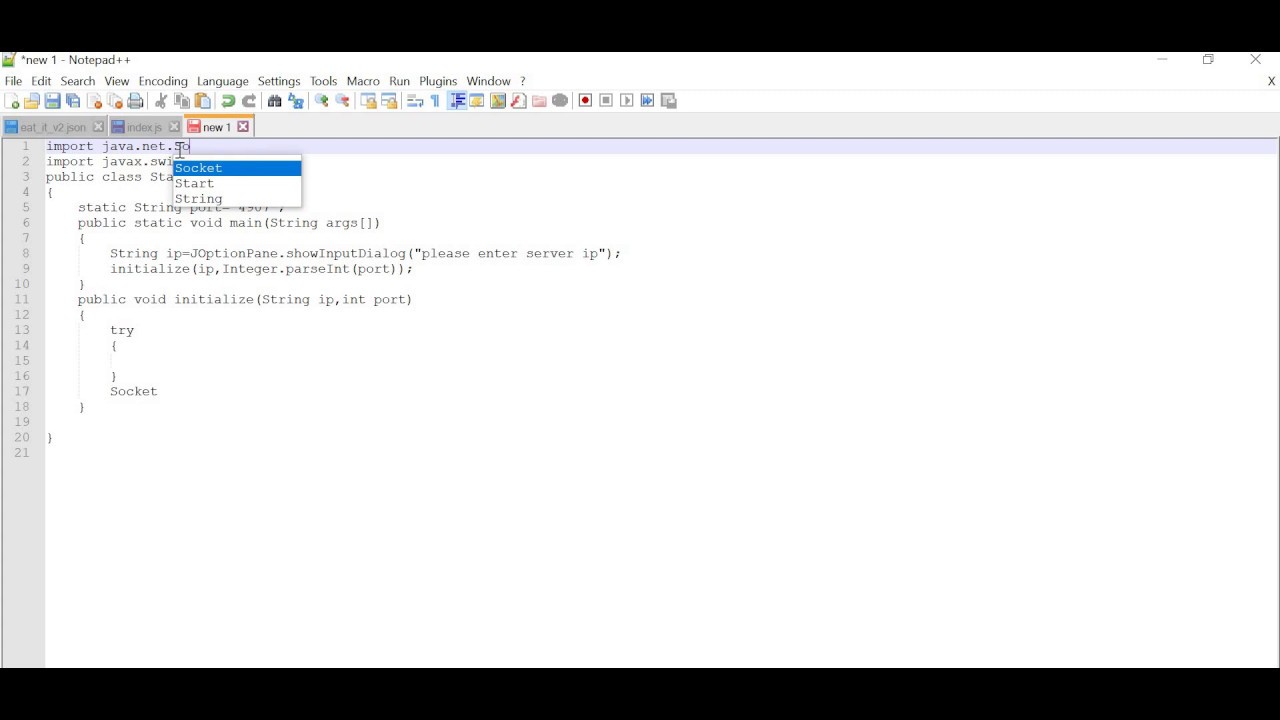 client side part 1 in java (RDP) - YouTube