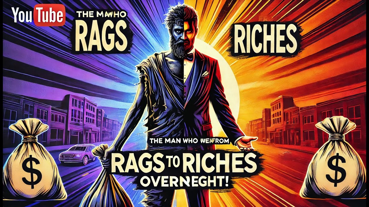The man who went from rags to riches overnight. YouTube