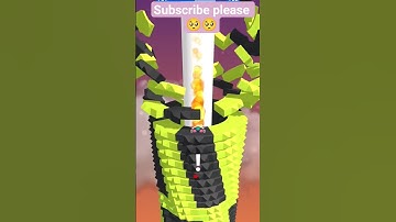 Stackball gameplay 3D viral game 🤯 #stackball #shorts #stack #trending #gaming