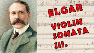 Elgar violin sonata 3rd mvt