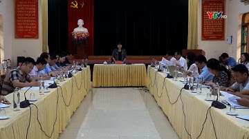 Đoàn công tác của HĐND tỉnh giám sát chuyên đề tại huyện Trạm Tấu