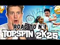 Je veux devenir n1 mondiale dans le mode en ligne sur topspin 2k25    8 