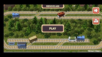 Train shunting puzzle/ brain game