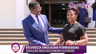 Basuubizza enkolagana n'obwakabaka: Abakulira NMGU basisinkanye Katikkiro