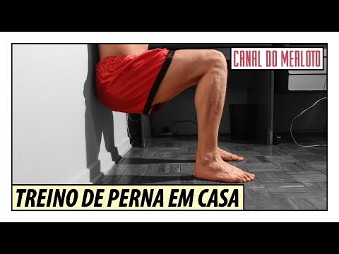 TREINO DE PERNA EM CASA PARA HIPERTROFIA | MELHORES EXERCÍCIOS