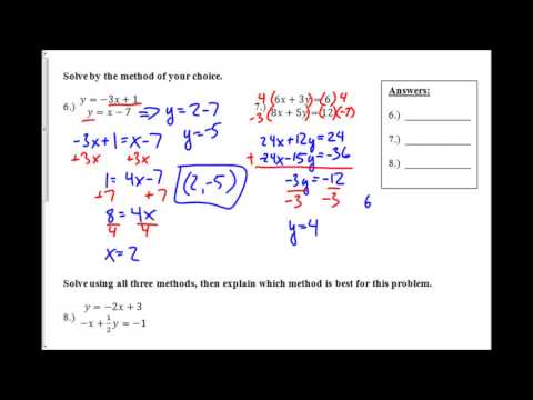 Algebra 2 Practice