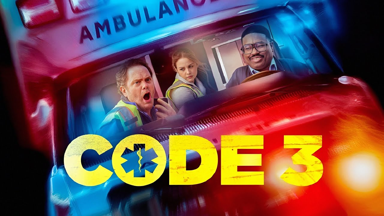 Code 3 - (2025) - Trailer Legendado - (Rainn Wilson, Aimee Carrero, Xolo Maridueña, Comédia, Ação).