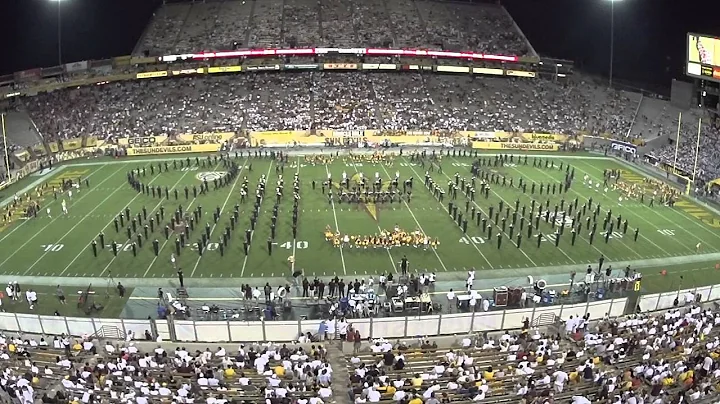2015 ASU Marching Band - Halftime Performance (Sept 18)