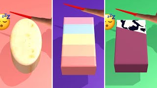 Very satisfying and relaxing ASMR Soap Cutting Slicing Game. screenshot 5