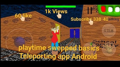 Playtime swapped basics Full Teleporting Android apk/#games