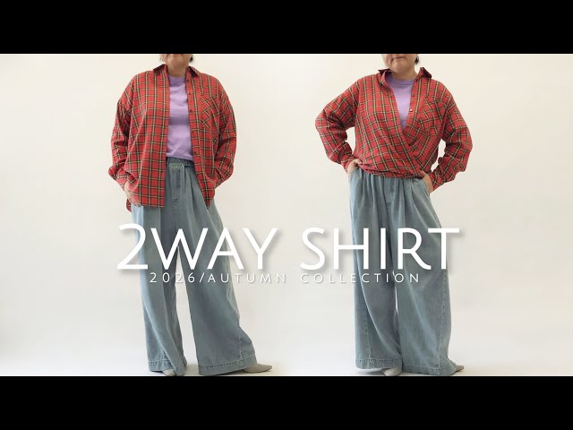 ITEM PICKUP] We made a 2-way shirt!☆ - YouTube