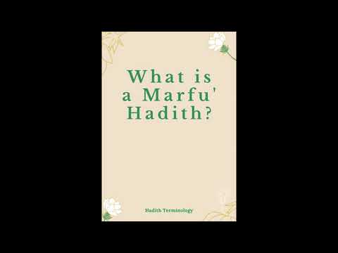 Video: Was ist Marfu-Hadith?
