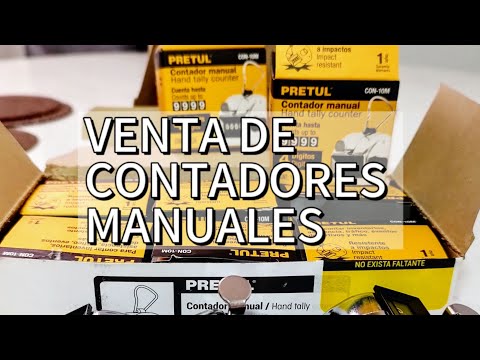 Contador Manual 4 Digitos Pretul 24990