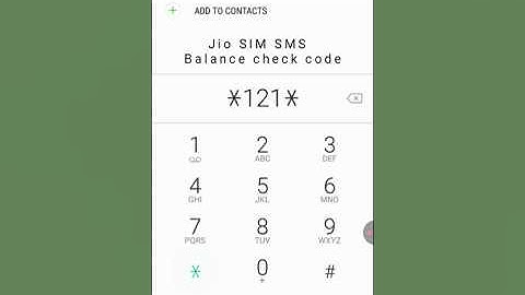 jio sim se sms balance check karne ka code #jio#jiointernet#viral