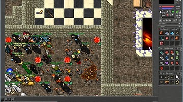 Tibia - Magera Server - Ferumbras Mass Kick?